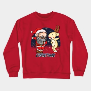 Funny Papa Christmas Love Winter Funny Gift 2021 Crewneck Sweatshirt